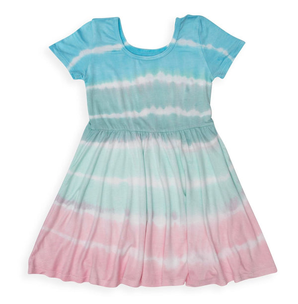 Short Sleeve Ballet Dress (Seashell)