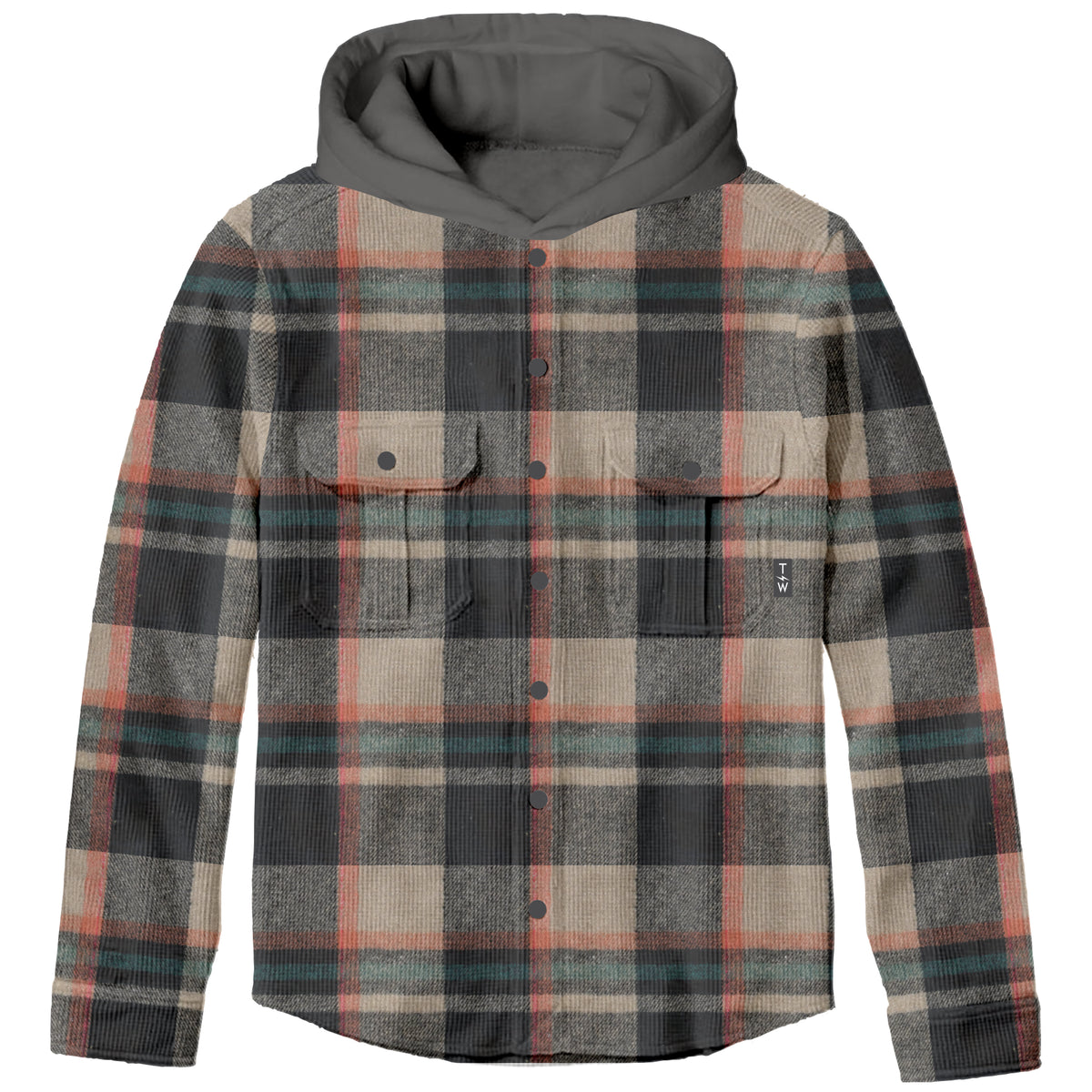 Woodsman Hooded Flannel Shirt