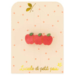 Apple Hair Clip