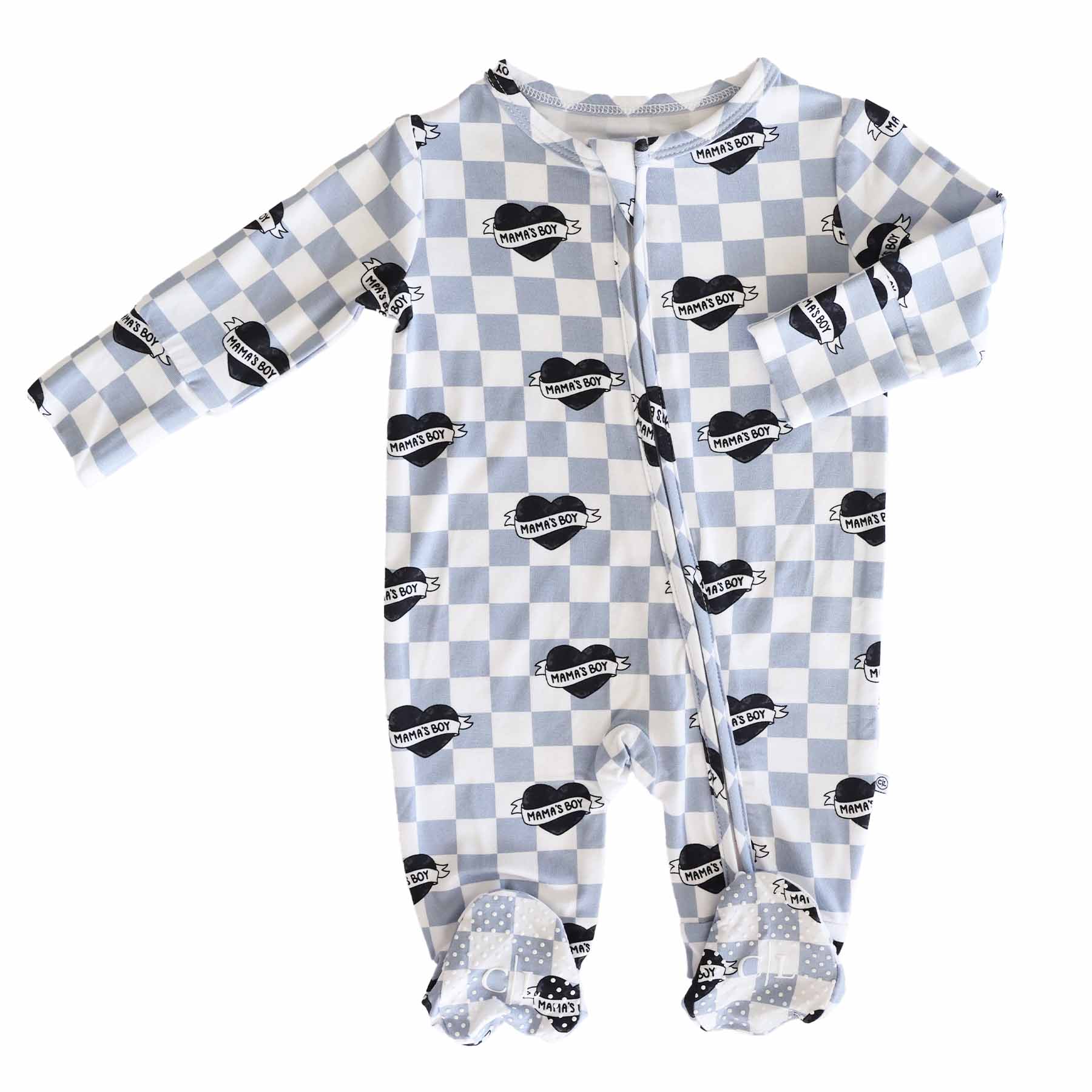 Zipper Footie (Mama's Boy)