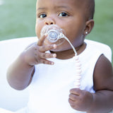 Pacifier Clip (Light Pink)