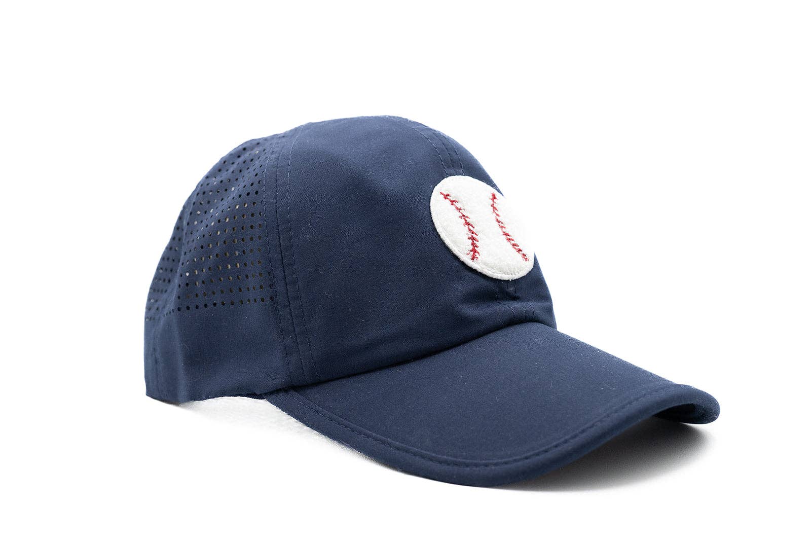 Navy Athletic Hat (Baseball Terry Patch)