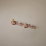 Baby's First Pacifier Floral Heart (Blush)
