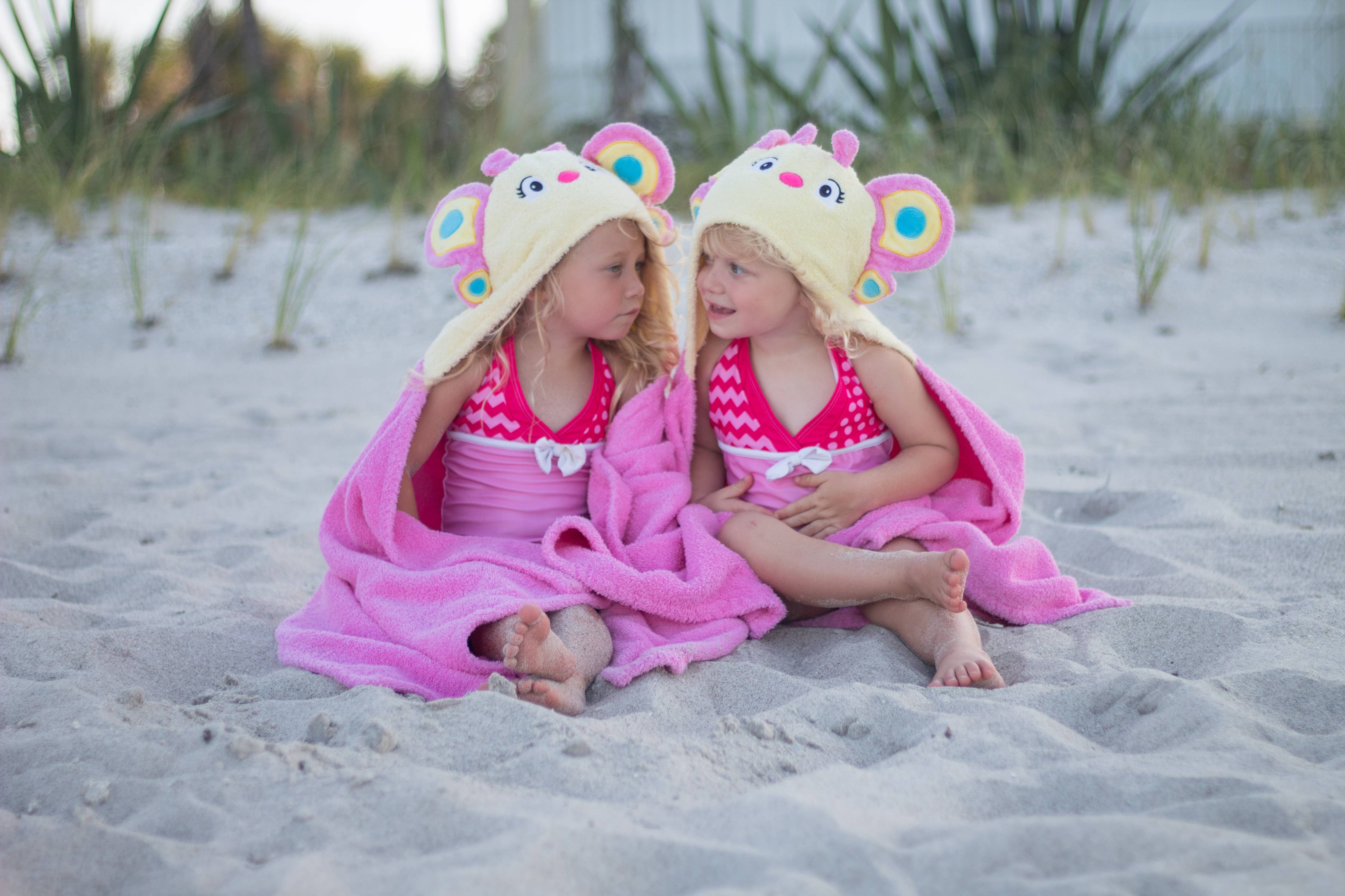 Hooded Towel (Butterfly)