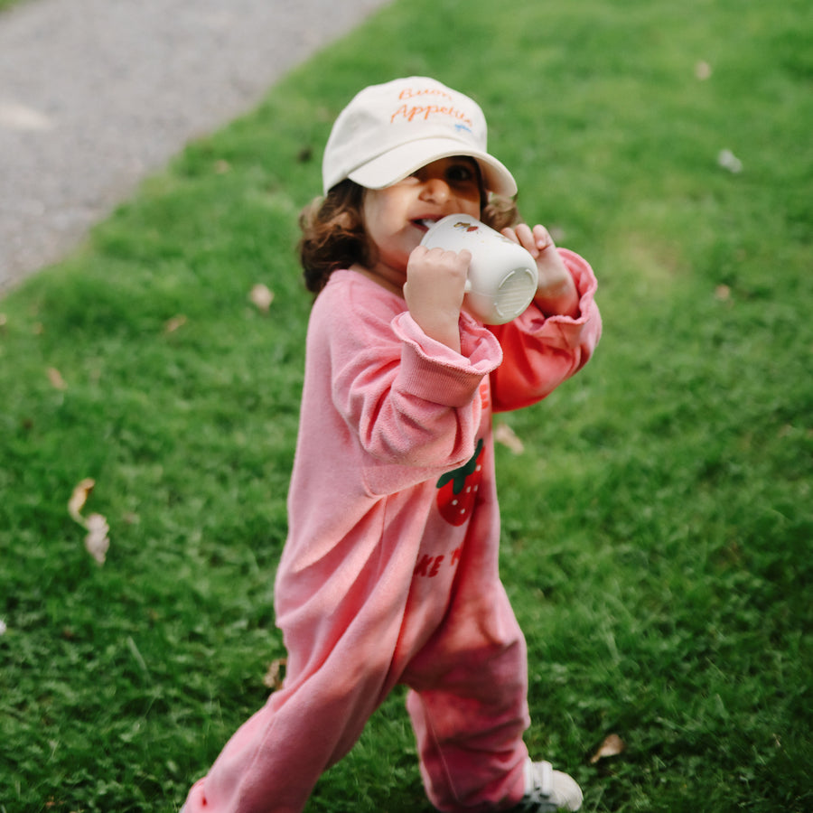 Silicone Training Cup + Straw (Fairy Mice)