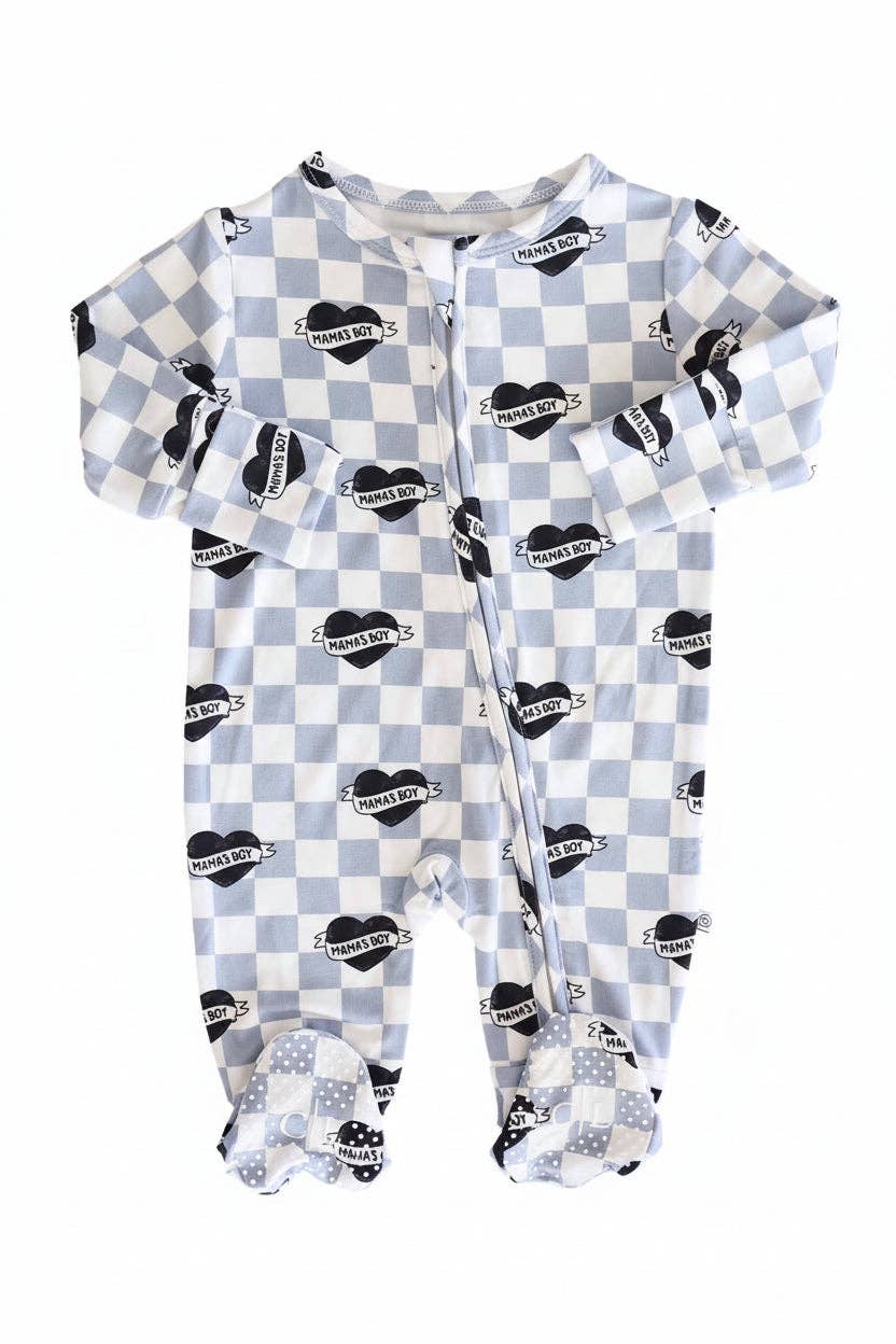 Zipper Footie (Mama's Boy)