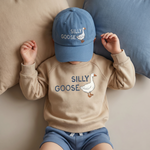 Silly Goose Embroidered Kids Cap