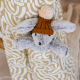 Edith Rabbit with Beanie (Pepper)