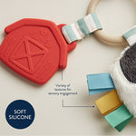 Itzy Pal Teether (Cow)