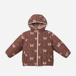 Lightweight Reversible Puffer (Butterflies)