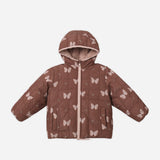 Lightweight Reversible Puffer (Butterflies)
