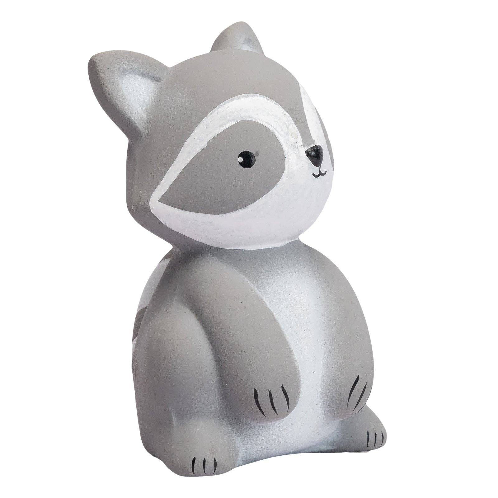 Teether Rattle & Bath Toy (Racoon)