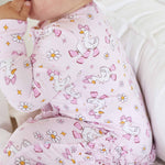 Ruffle Zipper Footie (Silly Goose)