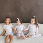 Zipper Pajamas (Pups & Bows)