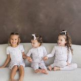 Zipper Pajamas (Pups & Bows)