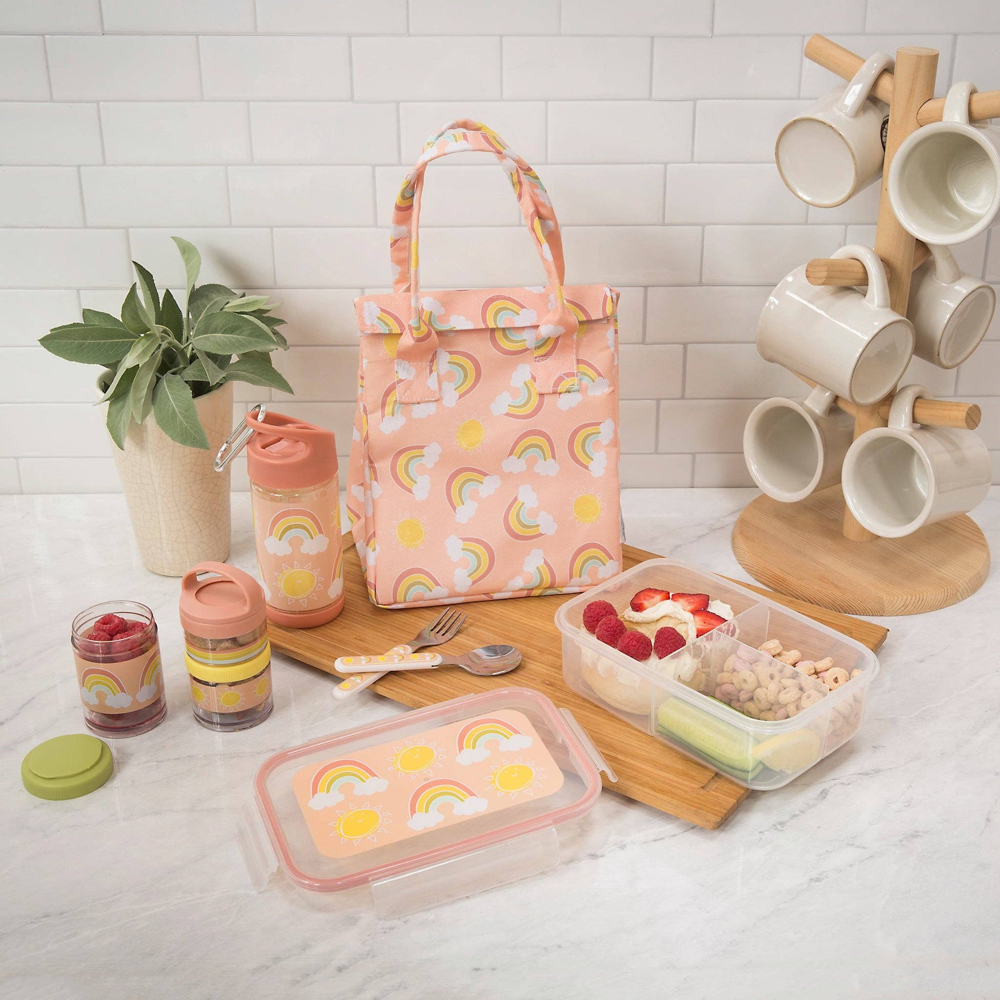 Twist & Snack Stacker (Rainbows & Sunshine)