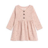 Bryn Brushed Back Pointelle Henley Dress (Haran Floral)