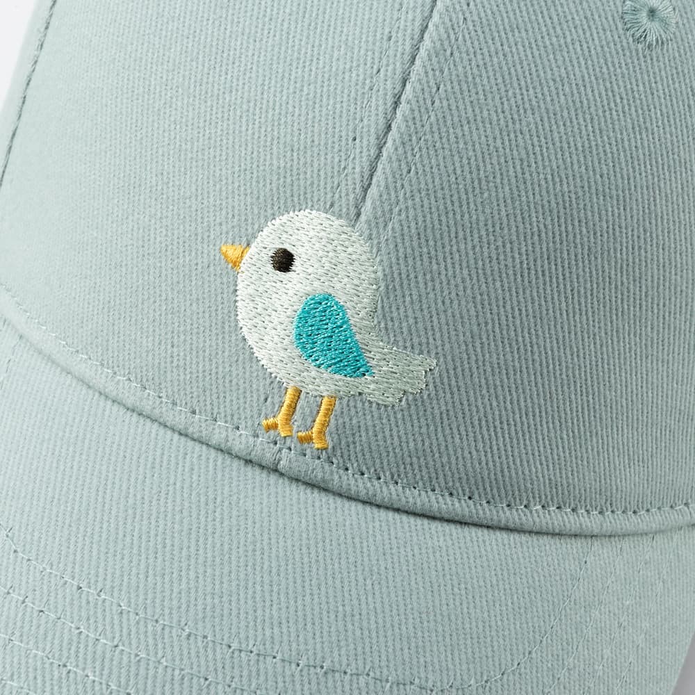Kids Baseball Hat (Birdie Patch)