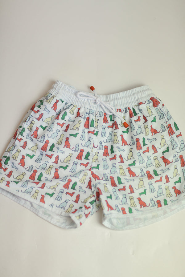 The Swim Short (Colored Dogs)