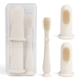Baby Finger Toothbrush & Tongue Cleaner (Ivory)