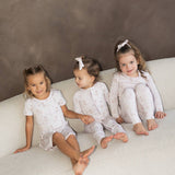 Zipper Pajamas (Pups & Bows)