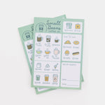 Coffee Shop Pretend Play Notepad