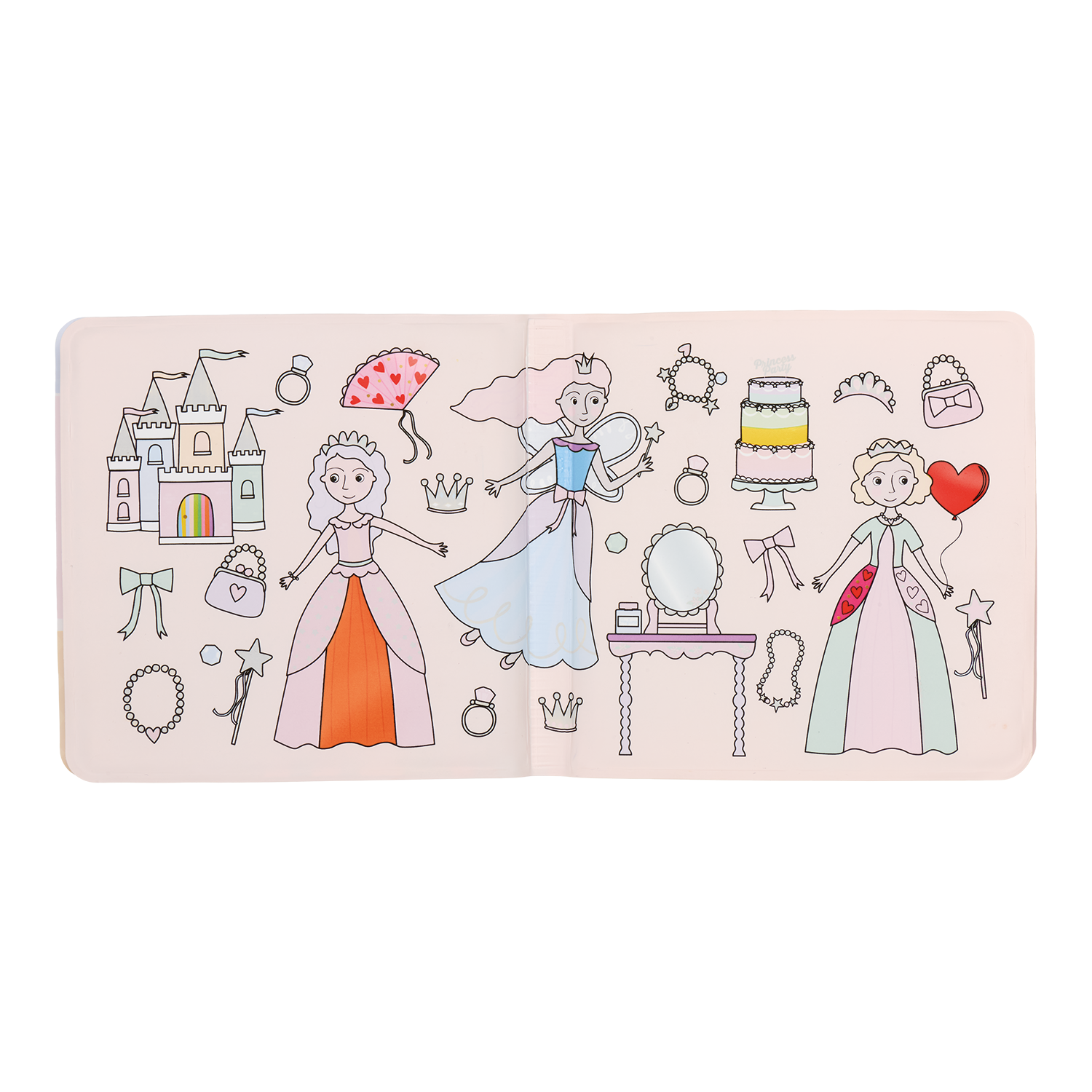 Princess Magic Water Bath Book