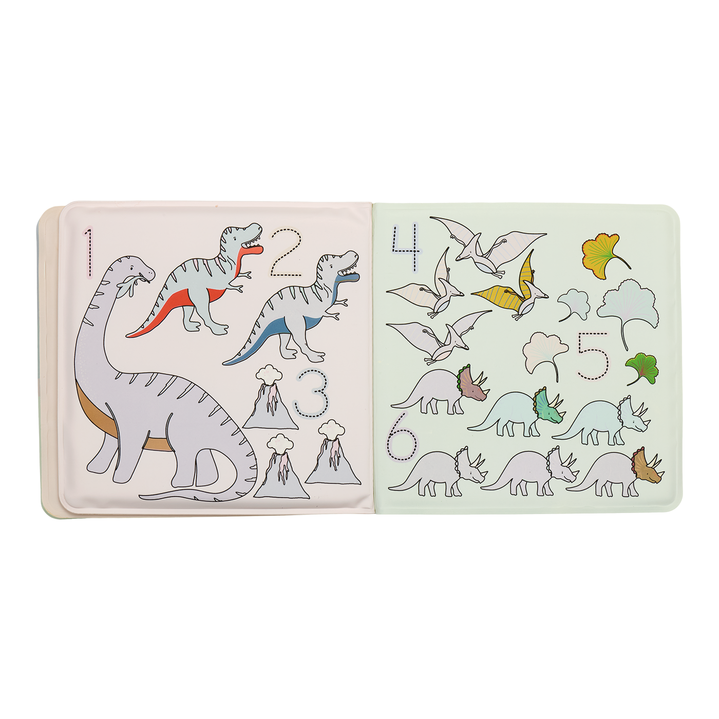 Dinosaur Magic Water Bath Book