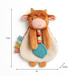 Crinkle Teether (Highland Cow)