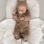 Baby Bear Jumpsuit (Acorn)