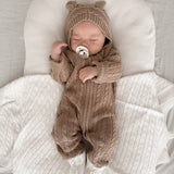 Baby Bear Jumpsuit (Acorn)