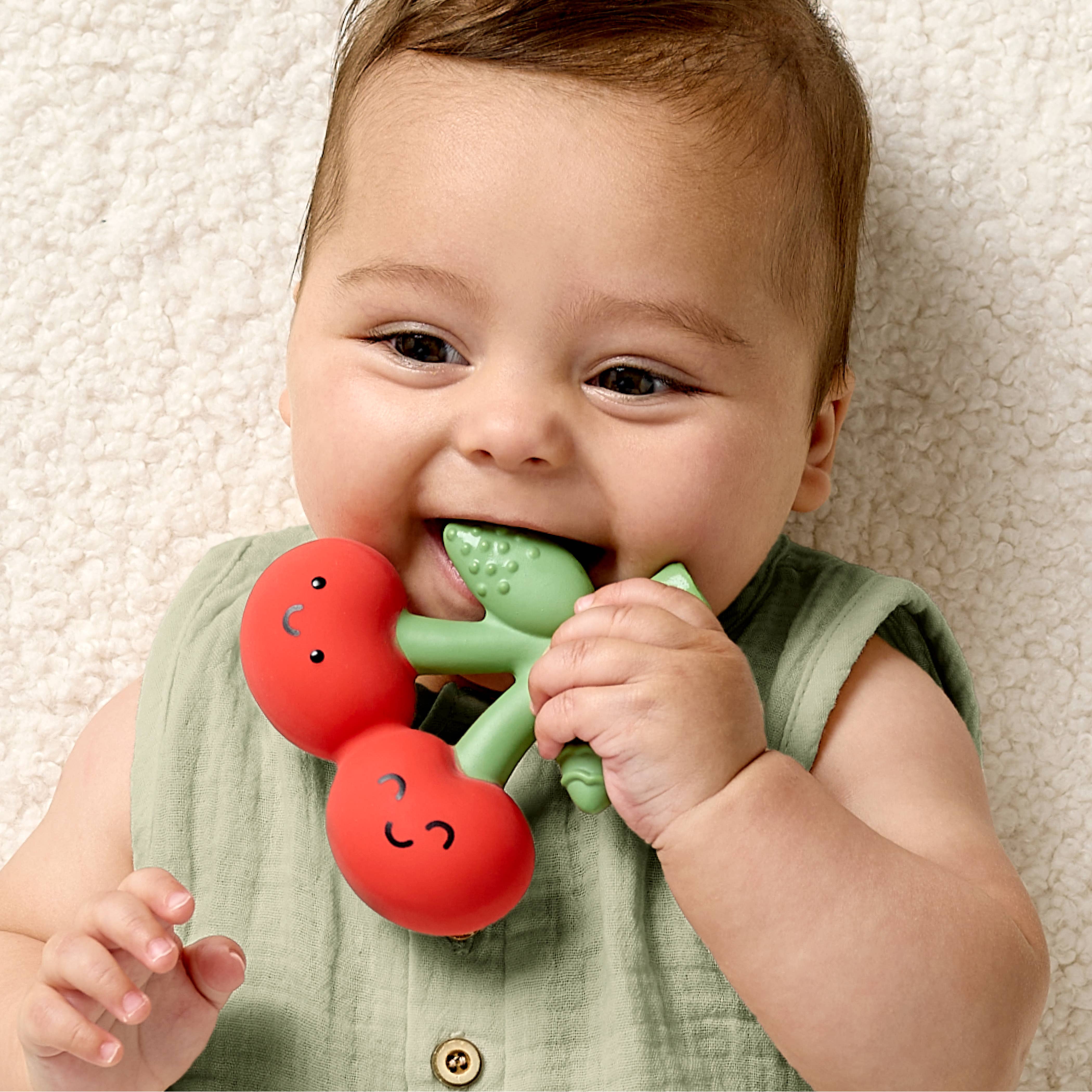 Comfort Crew Teether (Cherries)