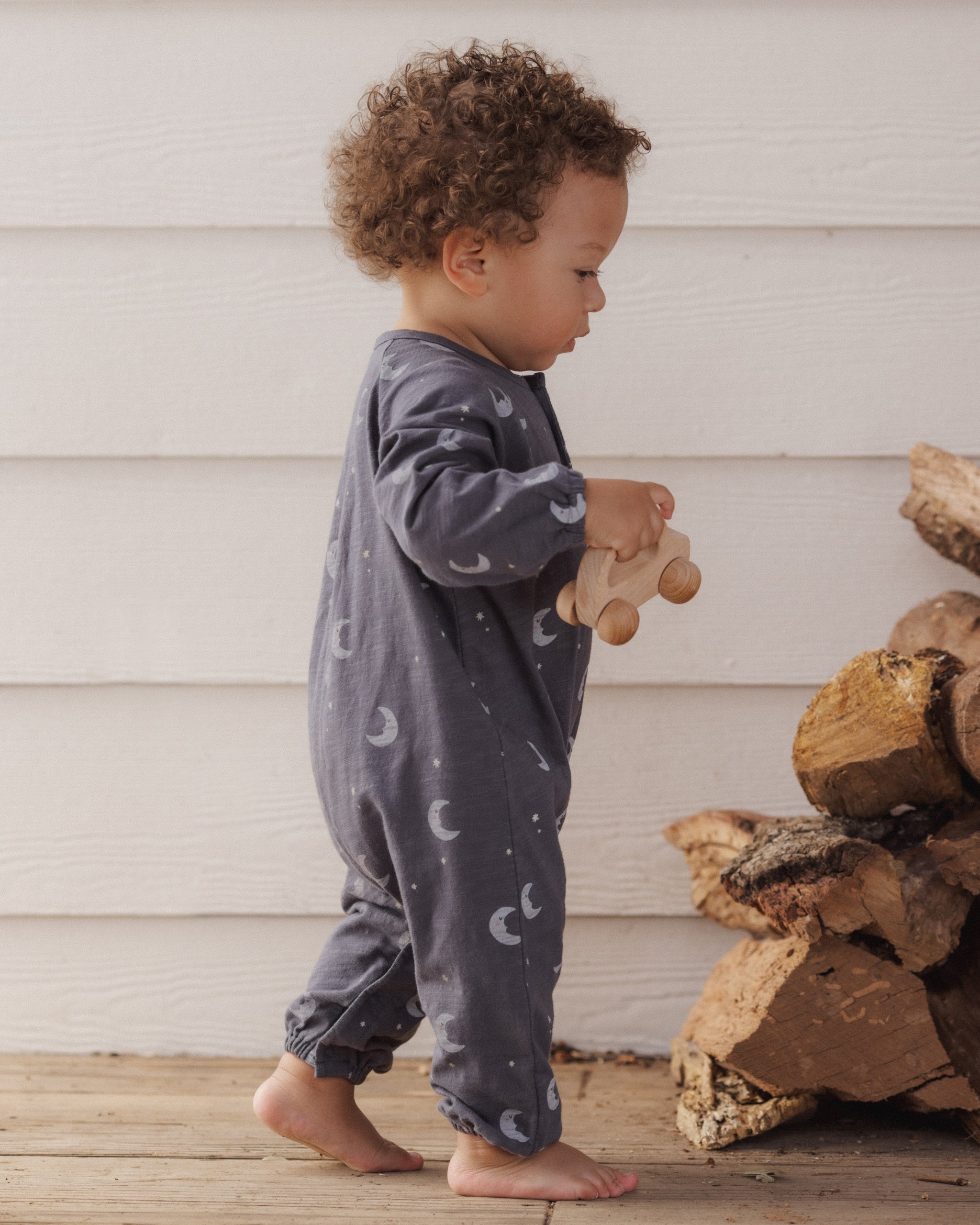 Henley Jumpsuit (Moons)