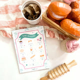 Bakery Pretend Play Notepad