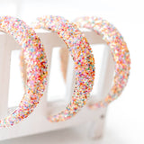 Beaded Headband (Pretty in Pink)