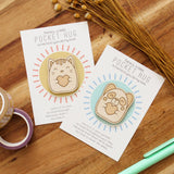 Wooden Pocket Hug (Panda)