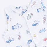 Sleeveless Shortie Romper (Fishing Lures)