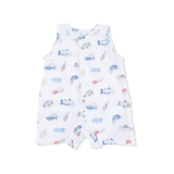 Sleeveless Shortie Romper (Fishing Lures)