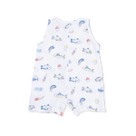 Sleeveless Shortie Romper (Fishing Lures)