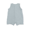 Sleeveless Shortie Romper (Solid Muslin Jadeite)