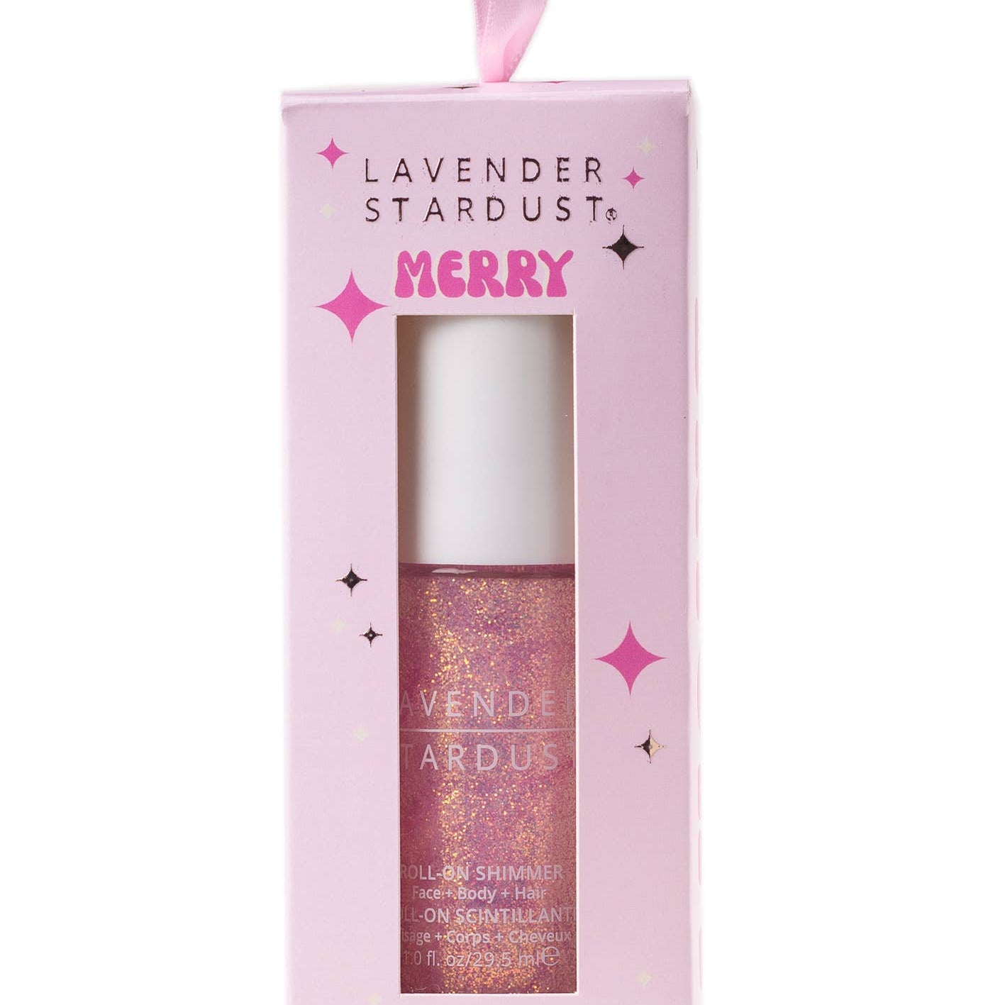 Roll-On Shimmer Gift Box (Merry & Bright Strawberry Pink)