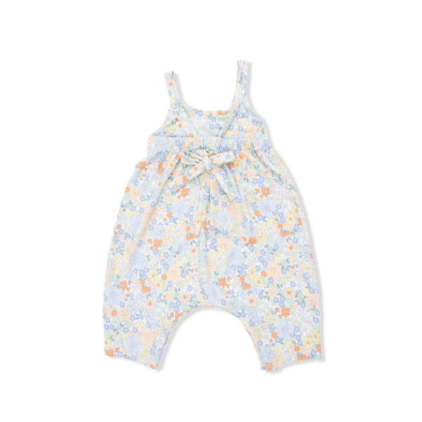 Tie Back Romper (Georgia Floral)
