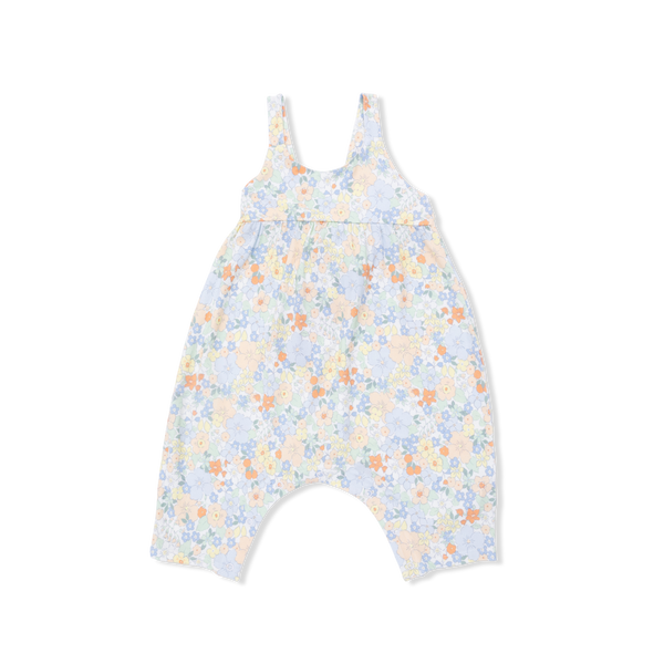 Tie Back Romper (Georgia Floral)