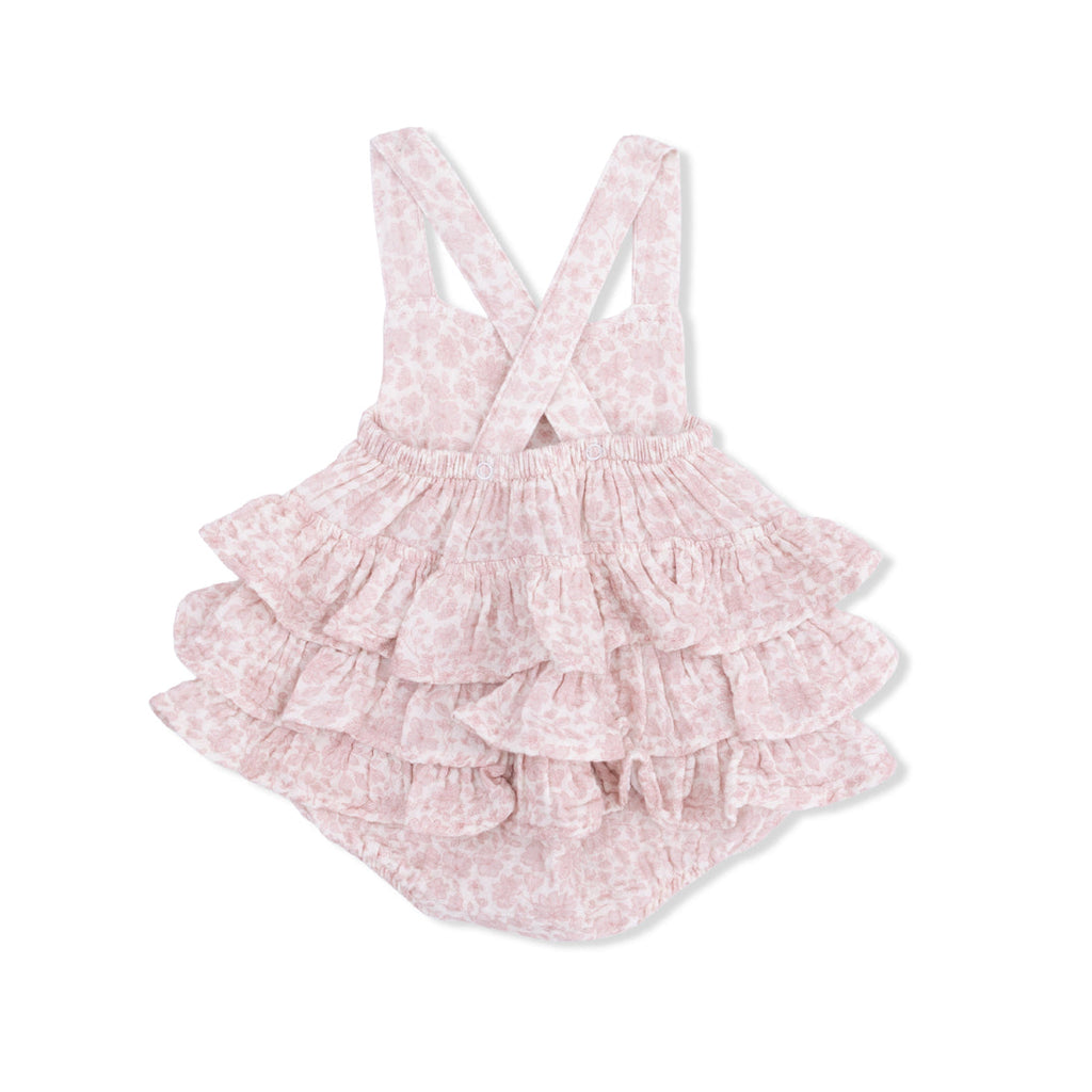 Ruffle Sunsuit (Harper Floral)