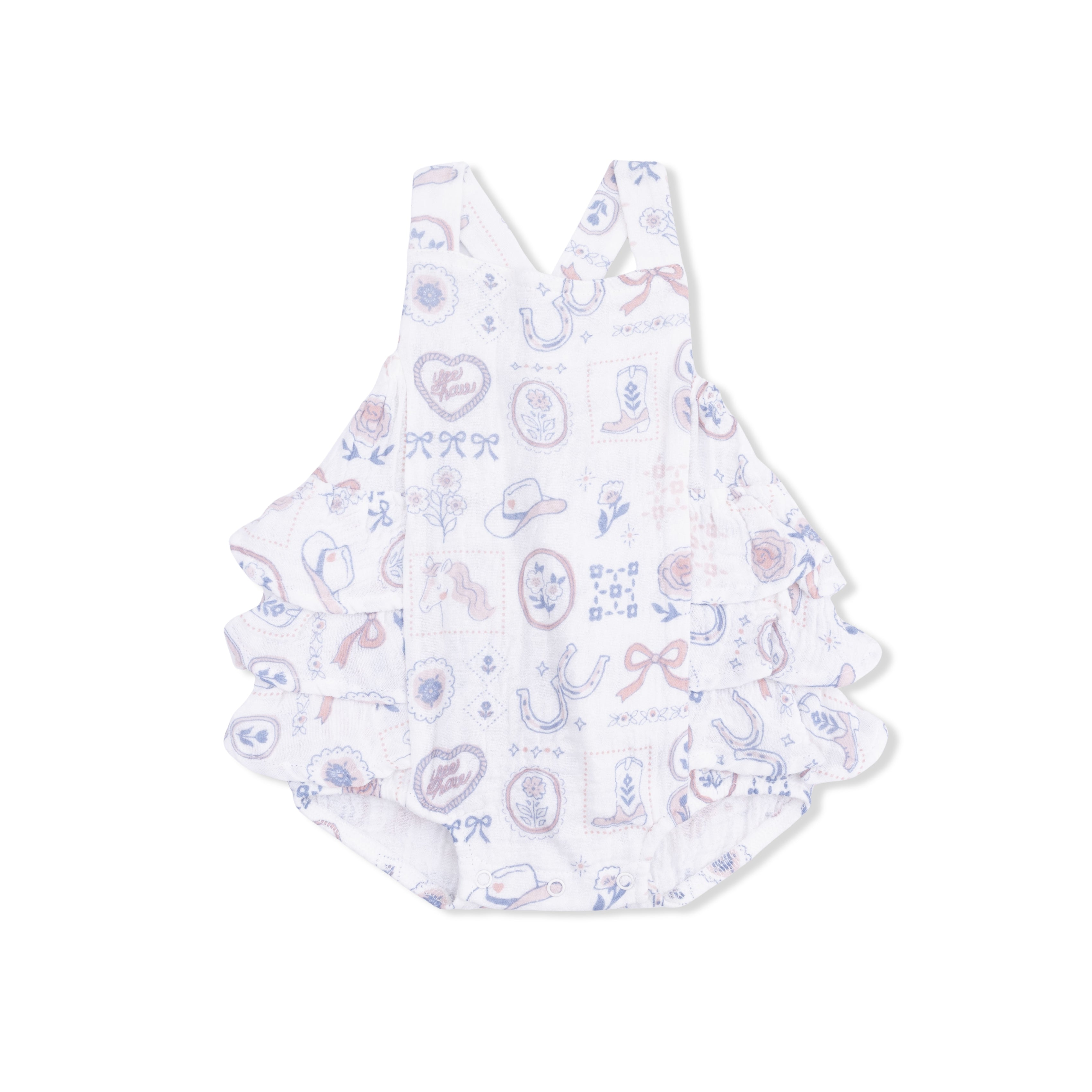 Ruffle Sunsuit (Country Western Heirlooms)