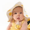 Wide Brim Sun Hat (Happy Suns)
