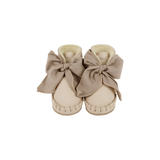 Pina Organza Booties (Powder Nubuck)