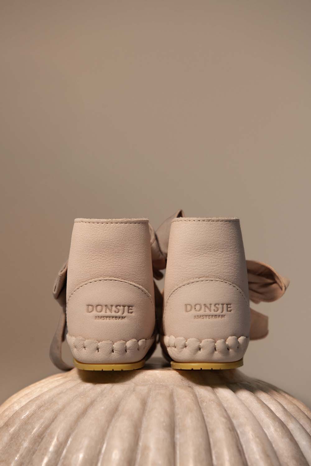 Pina Organza Booties (Powder Nubuck)