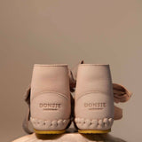 Pina Organza Booties (Powder Nubuck)