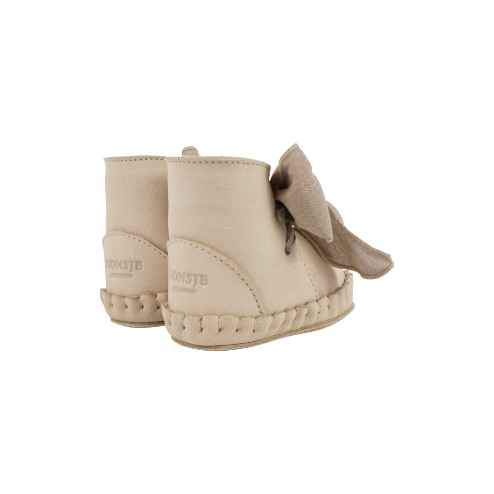 Pina Organza Booties (Powder Nubuck)